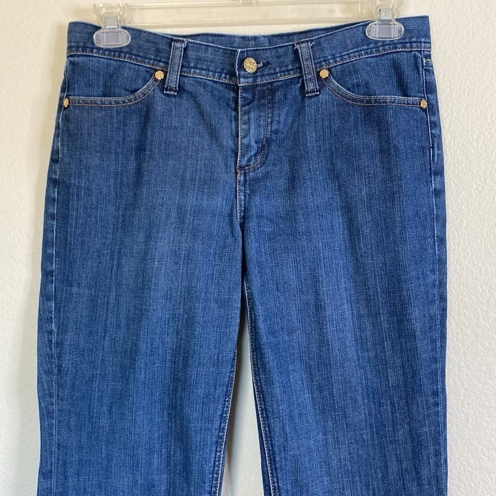 Tory Burch Blue Straight Leg Jeans women’s 31 VGUC